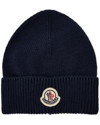 Moncler - Babies Logo Beanie - Lyst