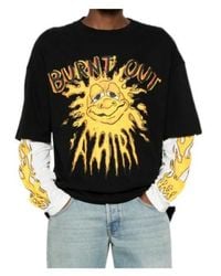 Amiri - Burnt Out Layered T-Shirt - Lyst