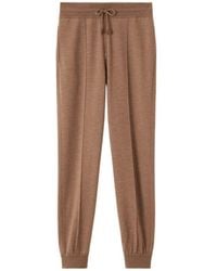 Loro Piana - Viggiona Drawstring Knitted Trousers - Lyst