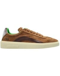 DSquared² - Round-Toe Lace-Up Sneakers - Lyst