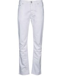 Jacob Cohen - Bard Logo Patch Slim-Fit Jeans - Lyst