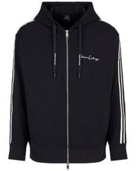 ARMANI EXCHANGE - Signature Regular Fit Deep Sweatshirt - Lyst