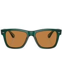 Oliver Peoples - Wayfarer-Frame Tinted Sunglasses - Lyst