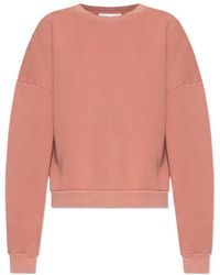 Acne Studios - Round Collar Long Sleeve Sweater - Lyst