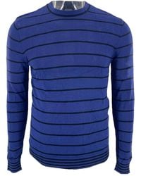 Armani Collezioni - Horizontal Striped Sweater - Lyst