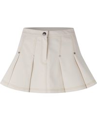Palm Angels - Pleated Mini Skirts - Lyst