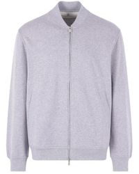 Brunello Cucinelli - Zipped Jacket - Lyst
