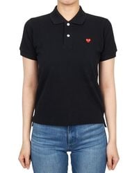 Comme des Garçons - Short-Sleeved Polo Shirt - Lyst
