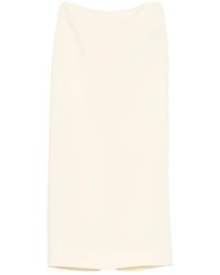 Wardrobe NYC - Slit Detail Midi Skirt - Lyst