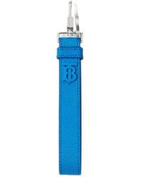 Burberry - Tb-Logo Plaque Keyring - Lyst