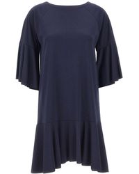 Kaos - Ruffled Raglan Sleeve Dress - Lyst
