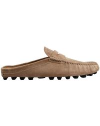 Tod's - Gommino Bubble Suede Mules - Lyst