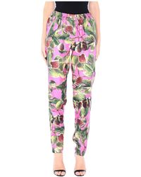 Dolce & Gabbana - Printed Straight-Leg Pants - Lyst