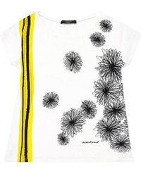 Weekend by Maxmara - Corsica Printed T-Shirt With Round Neck - Lyst