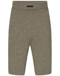 Fear Of God - Logo Patch Ribbed Shorts - Lyst