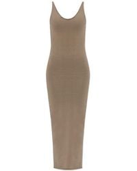 Entire studios - Raw Knit Midi Knitted Dress - Lyst