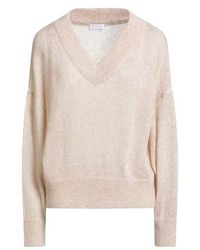 Brunello Cucinelli - Solid Lightweight Knit Sweater - Lyst