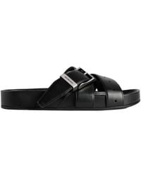 Balenciaga - Belt Slide Sandals - Lyst