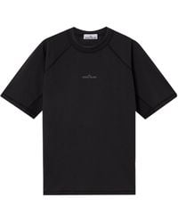 Stone Island - Regular-Fit Short-Sleeve T-Shirt With Logo Print - Lyst