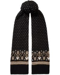 KHAITE - Lucerne Fair Isle Cashmere Scarf - Lyst