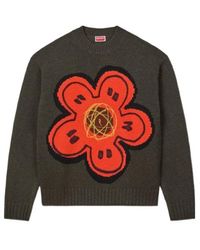 KENZO - X Futura 2000 Embroidered Knitted Jumper - Lyst