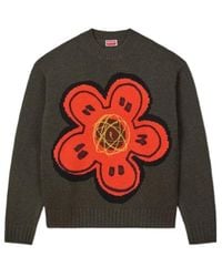 KENZO - X Futura 2000 Embroidered Knitted Jumper - Lyst