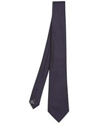 Giorgio Armani - Pointed-Tip Tie - Lyst