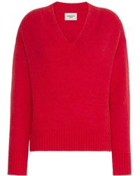 Weekend by Maxmara - Alpaca-Blend V-Neck Sweater - Lyst