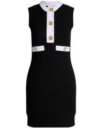 Patou - Contrast Trim Knitted Dress - Lyst