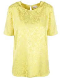 P.A.R.O.S.H. - Floral-Motif Blouse - Lyst