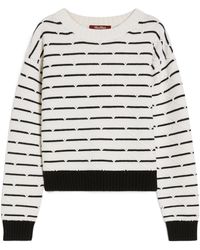 Max Mara - Boxy-Fit Wool And Cashmere Sweater - Lyst