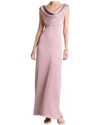 Vince - Draped Cowl Maxi Dress - Lyst