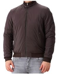 Herno - Ecoage Zip-Up Bomber Jacket - Lyst