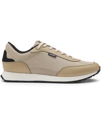 BOSS - Lace-Up Sneakers - Lyst