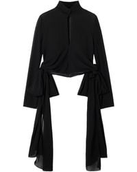 Alaïa - Long-Sleeved Top - Lyst