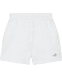 CASABLANCA - Towelling Monogram Bermuda Shorts - Lyst
