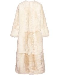 Yves Salomon - Extra Long Toscana Lambskin Coat - Lyst