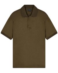Emporio Armani - Slim Logo Polo Shirt - Lyst