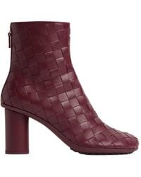 Bottega Veneta - Intrecciato Atomic Ankle Boots - Lyst