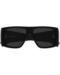 Saint Laurent - Eyewear Aviator Frame Sunglasses - Lyst