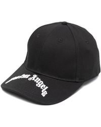 Palm Angels - Logo-Print Cotton Cap - Lyst