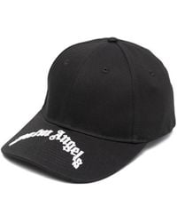 Palm Angels - Logo-Print Cotton Cap - Lyst