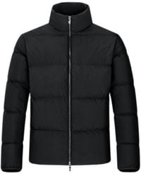 Emporio Armani - High-Neck Zipped Padded Jacket - Lyst