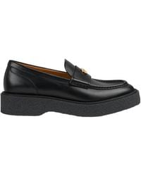 Gucci - Menen Interlocking G-Plaque Loafers - Lyst