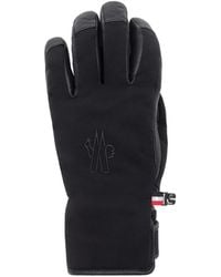 Moncler - Padded Soft Shell Gloves - Lyst