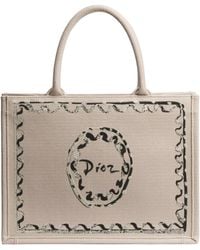 Dior - Iviera Medium Book Tote With Strap - Lyst