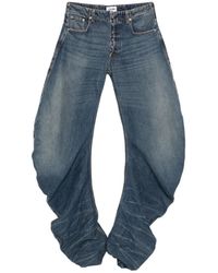 Jean Paul Gaultier - Denim Trousers With Belt Loops - Lyst