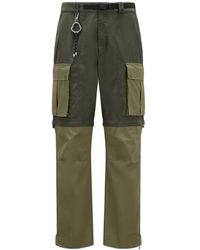 Moncler - X Pharrell Williams Panelled Cargo Pants - Lyst