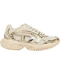 DIESEL - Panelled Sneakers - Lyst