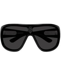 Gucci - Eyewear Shield Frame Sunglasses - Lyst